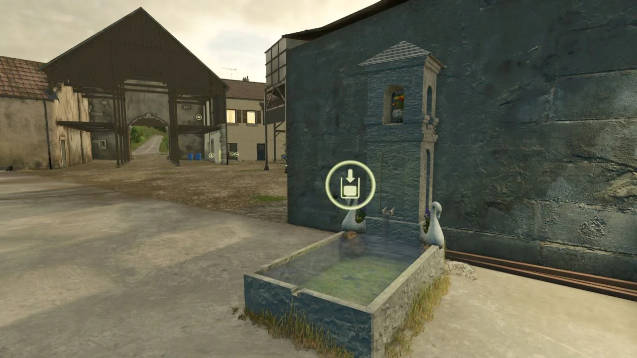 FS25 Farm Fountain V1.0.0.1 Objects Mod FS25 Mod Free Download
