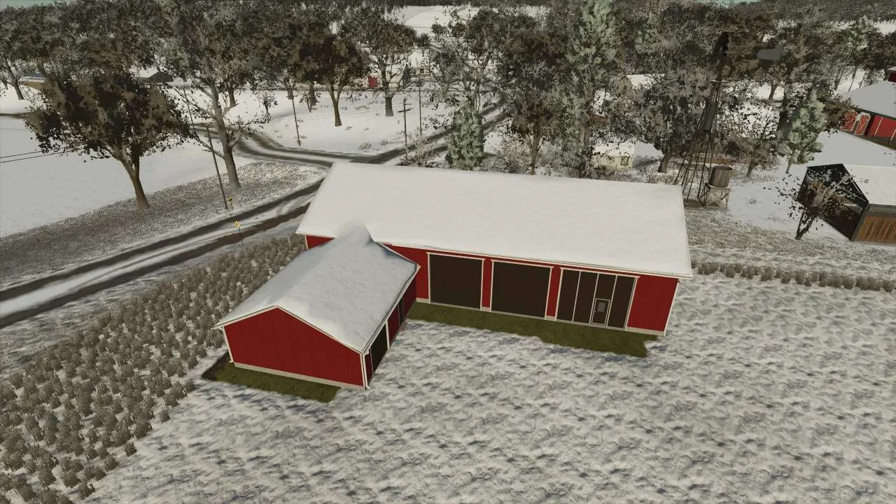 FS25 Farm Garage v1.0 Objects Mod FS25 Mod Free Download