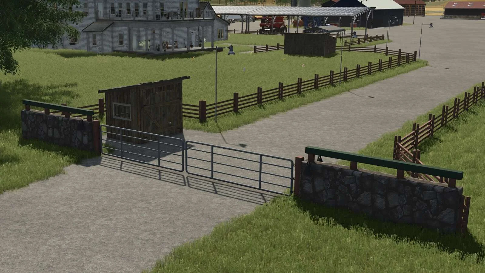 FS25 Farm Gate Pack v1.0 Objects Mod FS25 Mod Free Download