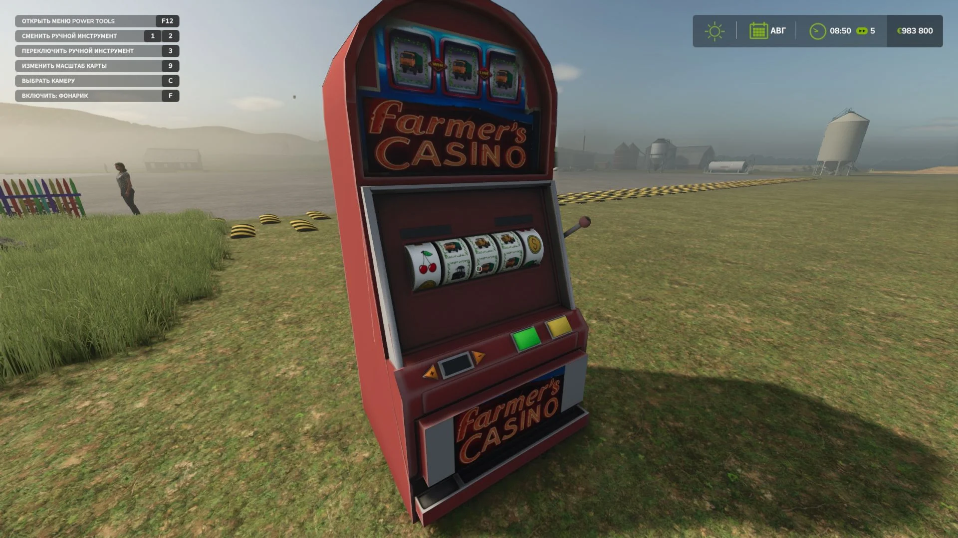FS25 Farmers Casino V1.0 Objects Mod FS25 Mod Free Download