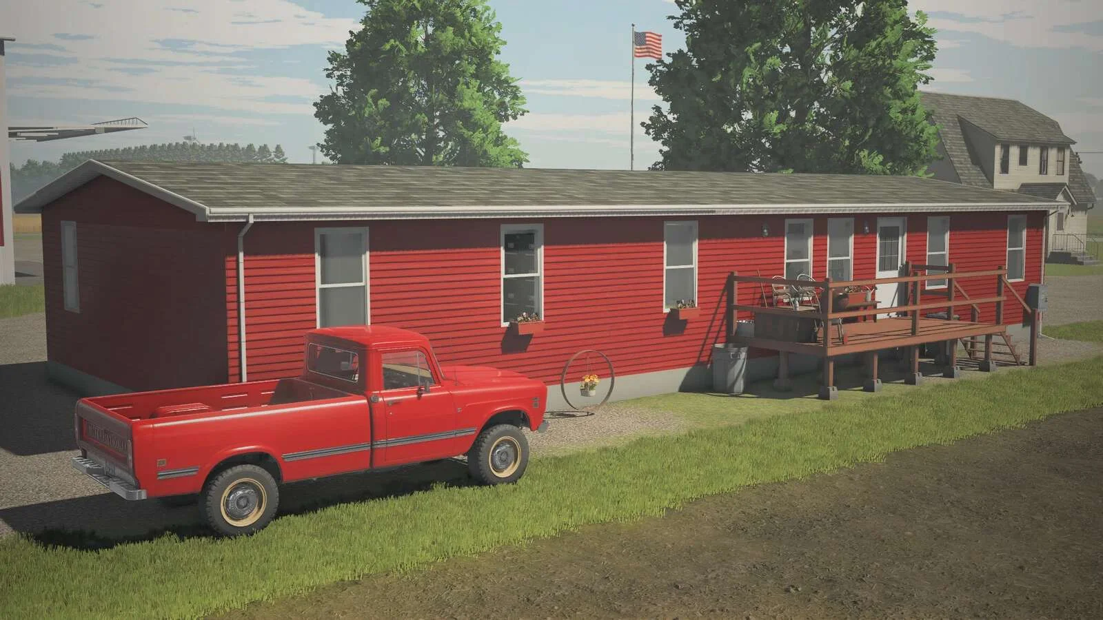 FS25 Farmhouse With Interior v1.0 Objects Mod FS25 Mod Free Download