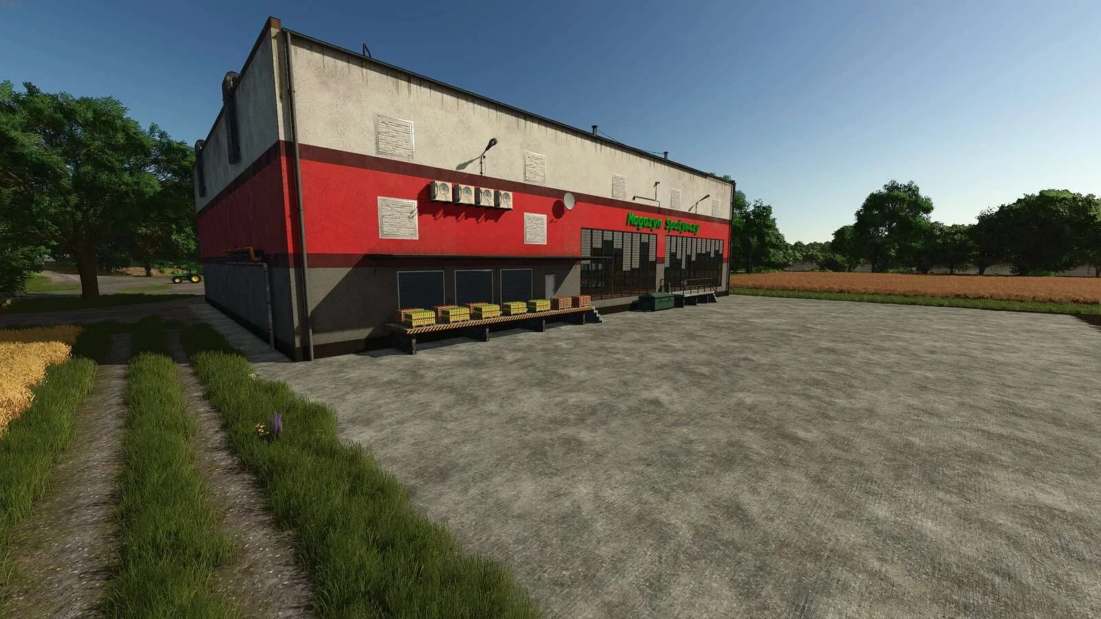 FS25 Food Warehouse v1.0 Objects Mod FS25 Mod Free Download
