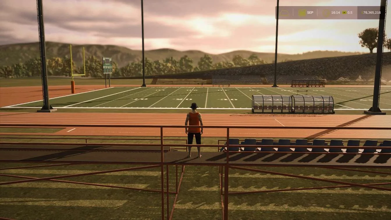 FS25 Football Field v1.0 Objects Mod FS25 Mod Free Download