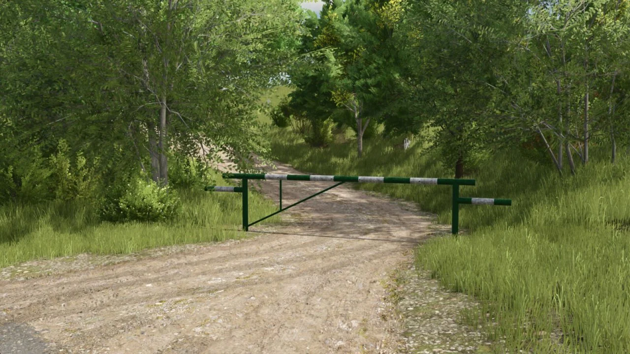 FS25 Forest Barrier V1.0 Objects Mod FS25 Mod Free Download