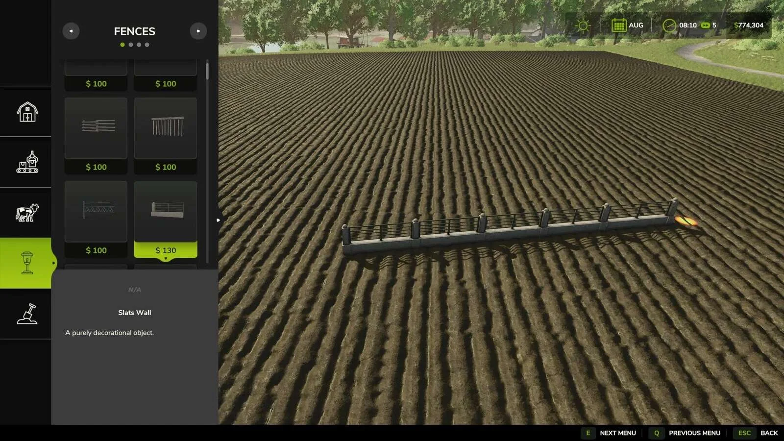 FS25 Free Gates And Fences v1.0 Objects Mod FS25 Mod Free Download