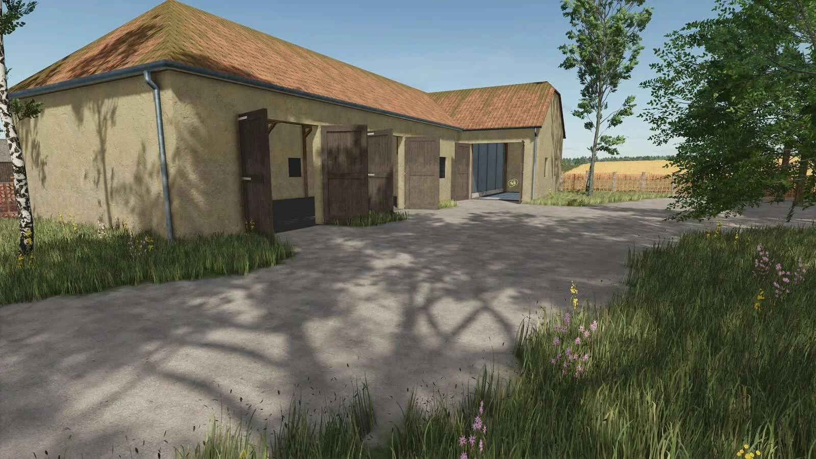 FS25 Garage With Silo v1.0 Objects Mod FS25 Mod Free Download