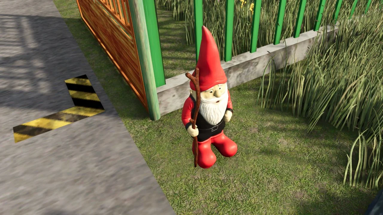 FS25 Garden Gnome V1.0 Objects Mod FS25 Mod Free Download