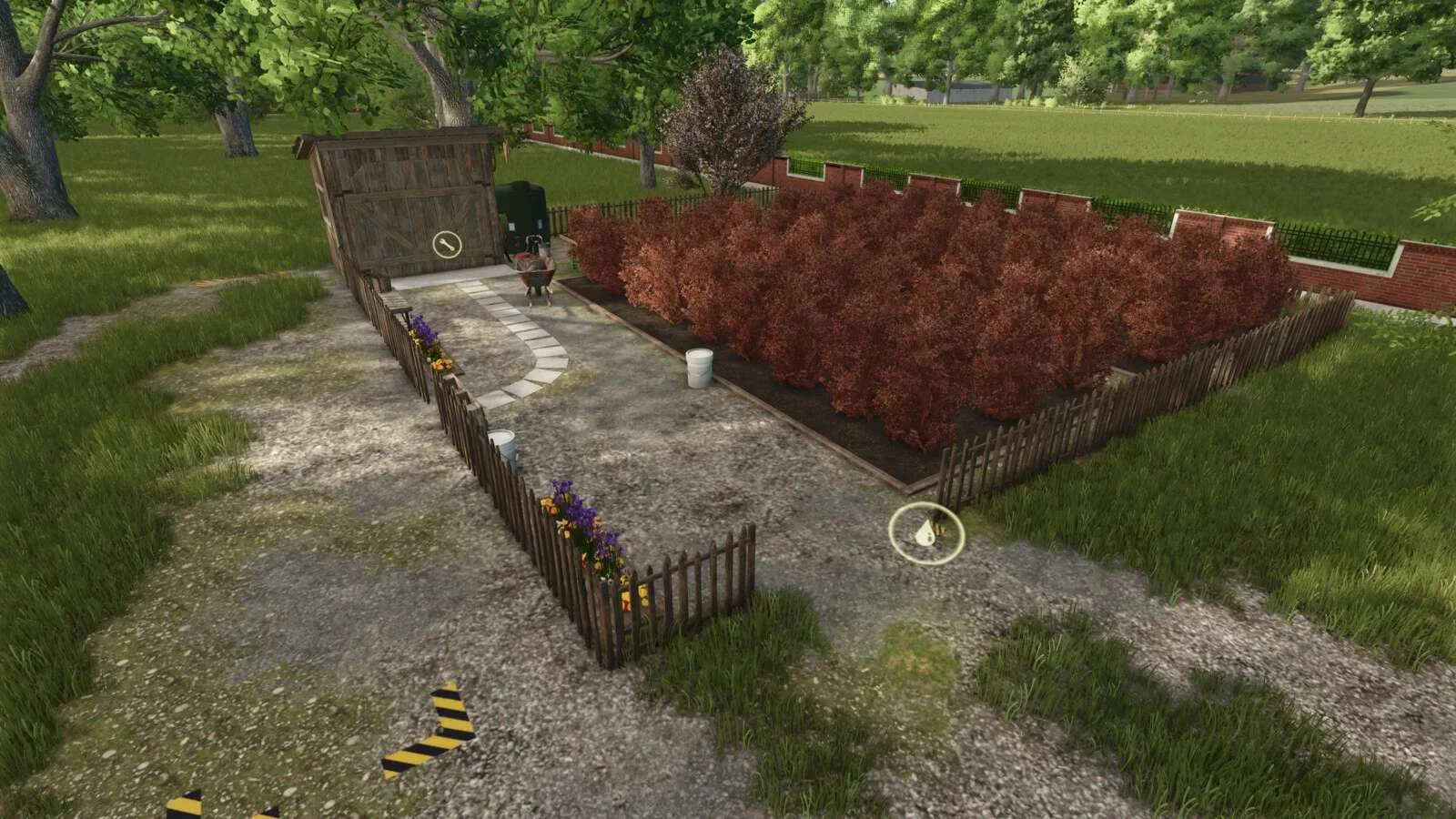 FS25 Garden Plot / Garden Plot Berries v1.0 Objects Mod FS25 Mod Free Download