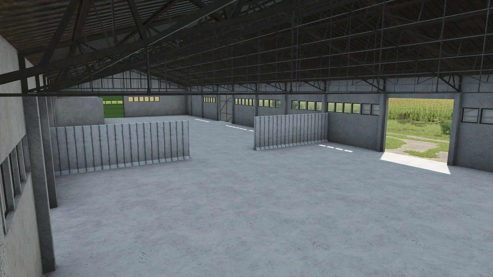 FS25 GDR Grain Hall v1.0 Objects Mod FS25 Mod Free Download