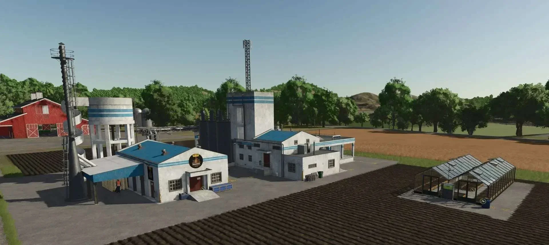 FS25 Genusswerk factory v1.0.0.1 Objects Mod FS25 Mod Free Download