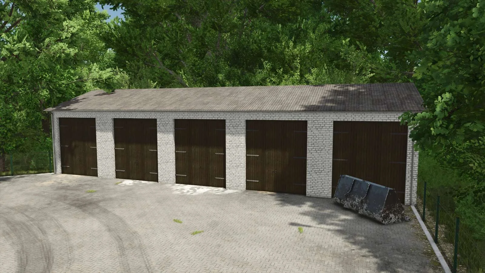 FS25 German Grain Mill Pack v1.0 Objects Mod FS25 Mod Free Download