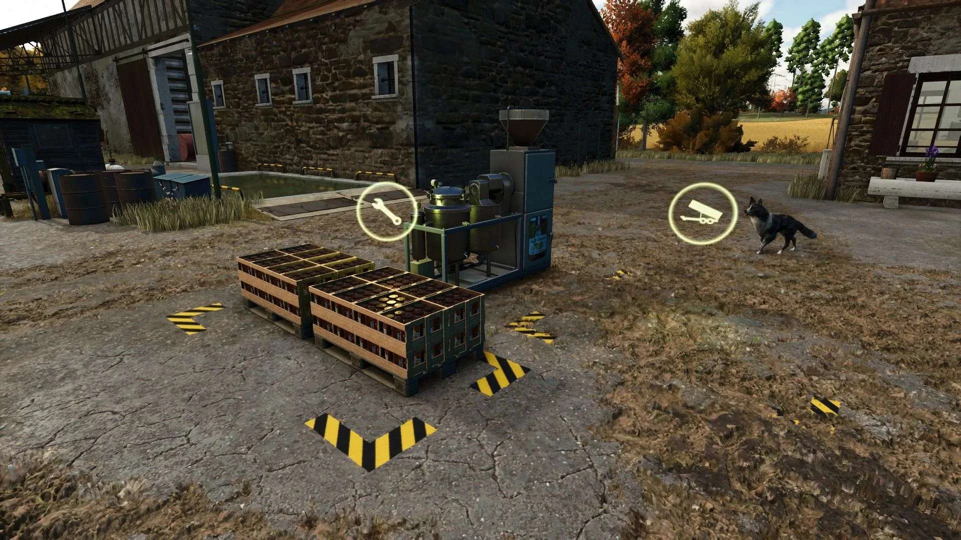 FS25 Grain Flour Mill v1.1 Objects Mod FS25 Mod Free Download