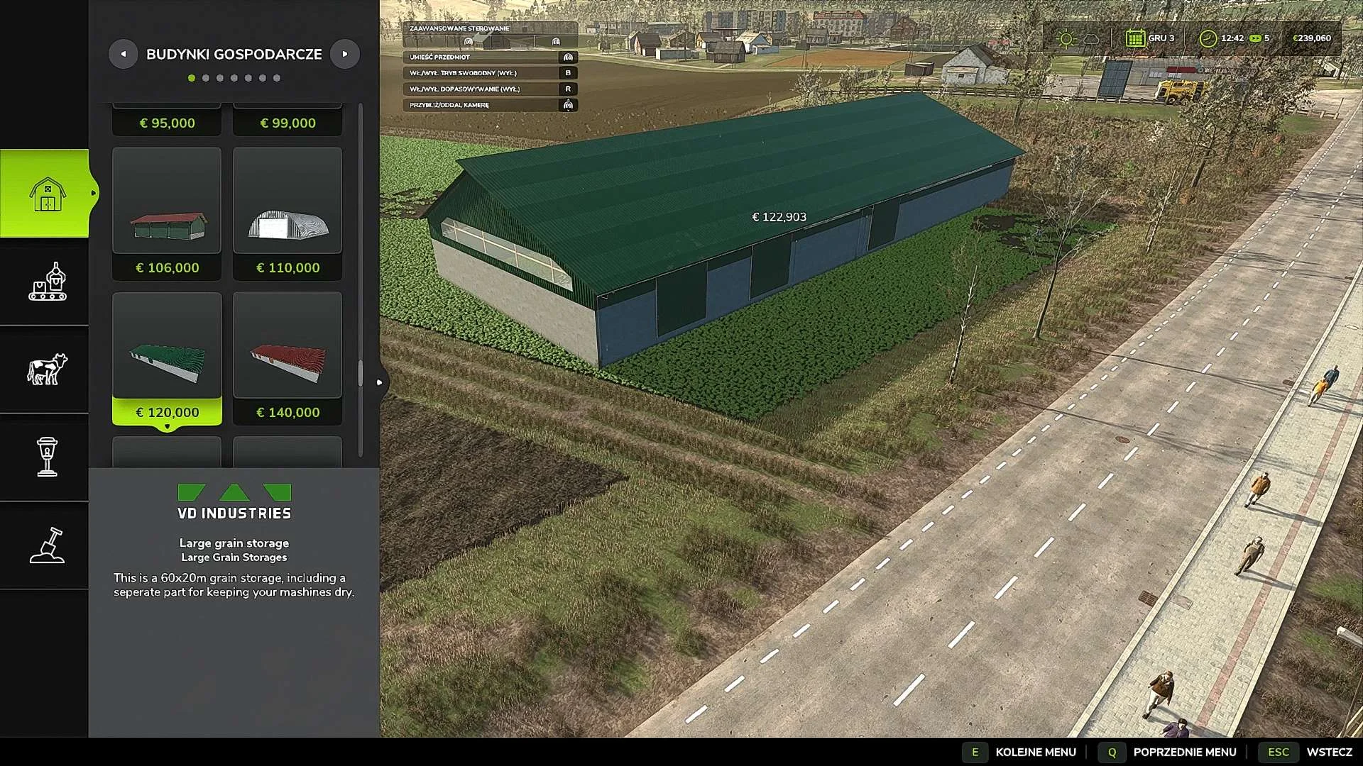 FS25 Grain Storages v1.0 Objects Mod FS25 Mod Free Download