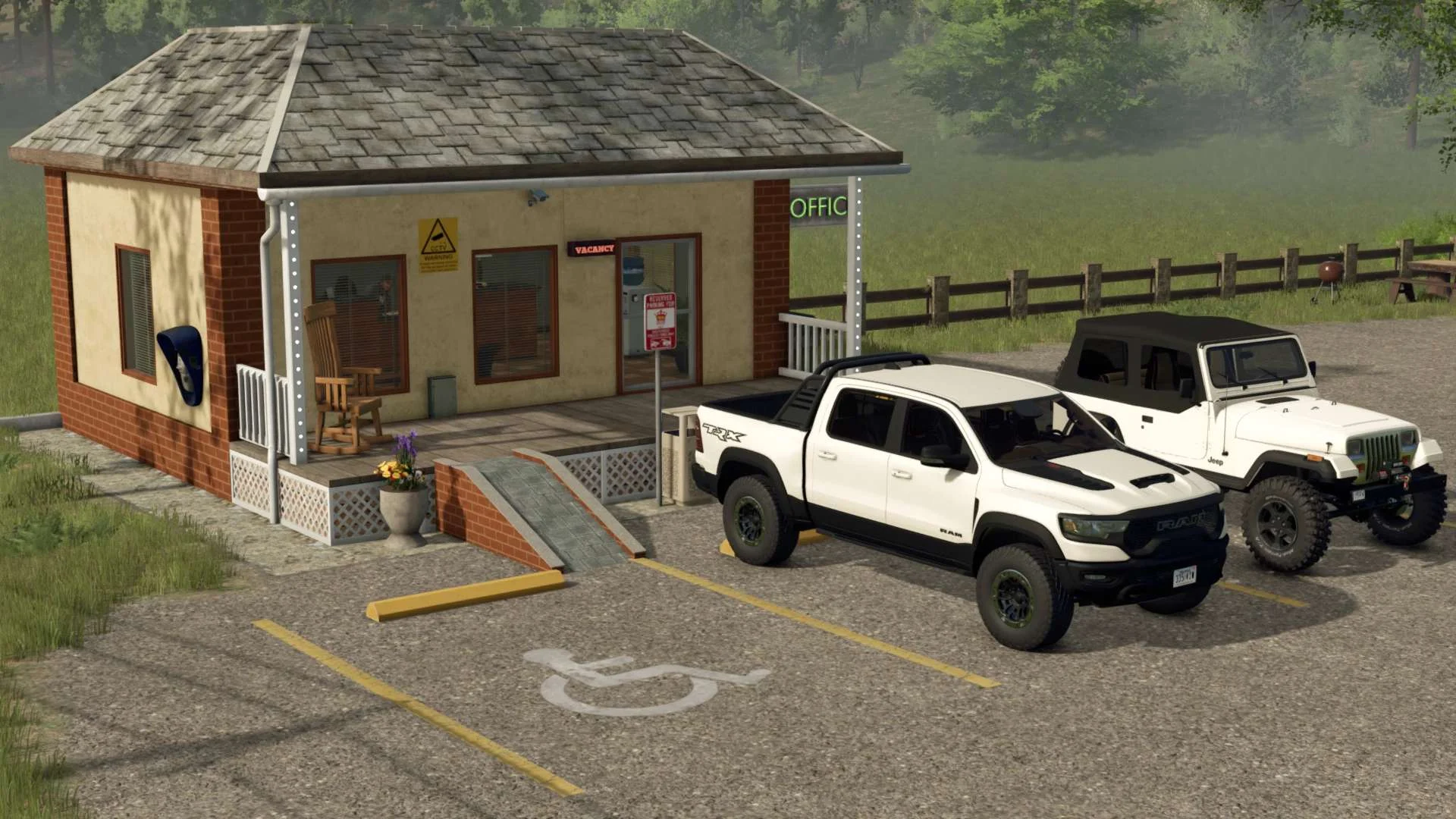 FS25 Grand Rock Motel PC v1.0 Objects Mod FS25 Mod Free Download