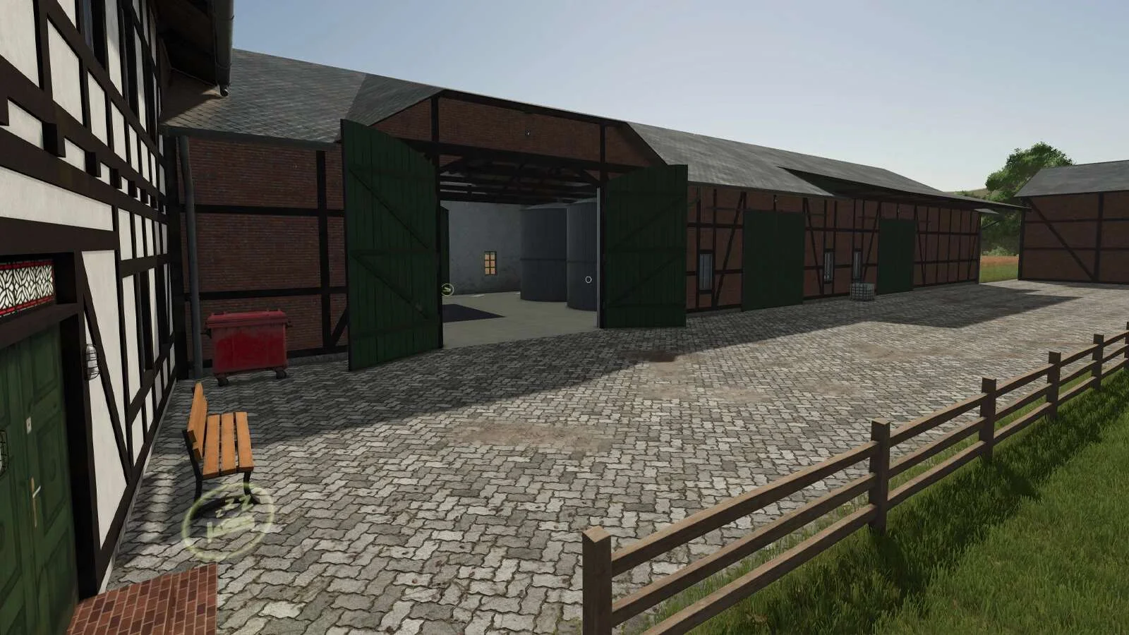 FS25 Half-Timbered Farm Buildings v1.0 Objects Mod FS25 Mod Free Download