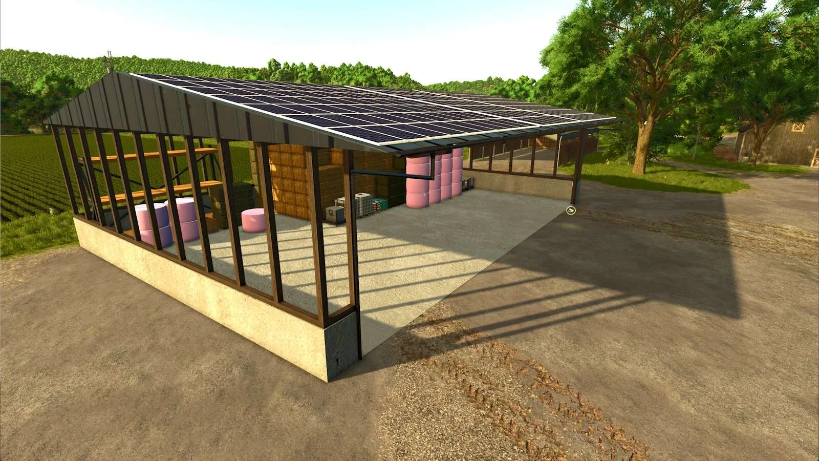 FS25 Hall Pack v1.0.1 Objects Mod FS25 Mod Free Download