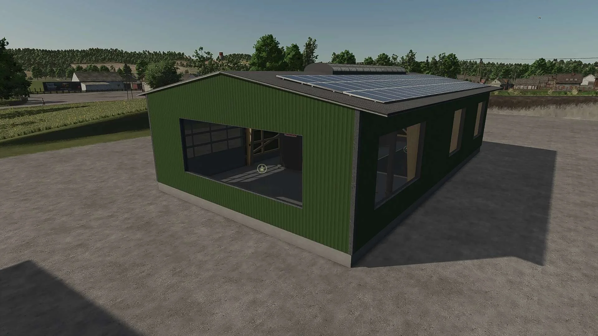 FS25 Hall with integrated silo v1.0.0.5 Objects Mod FS25 Mod Free Download