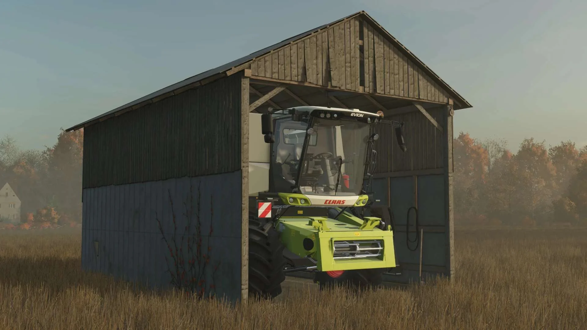 FS25 Harvester Shed v1.0 Objects Mod FS25 Mod Free Download