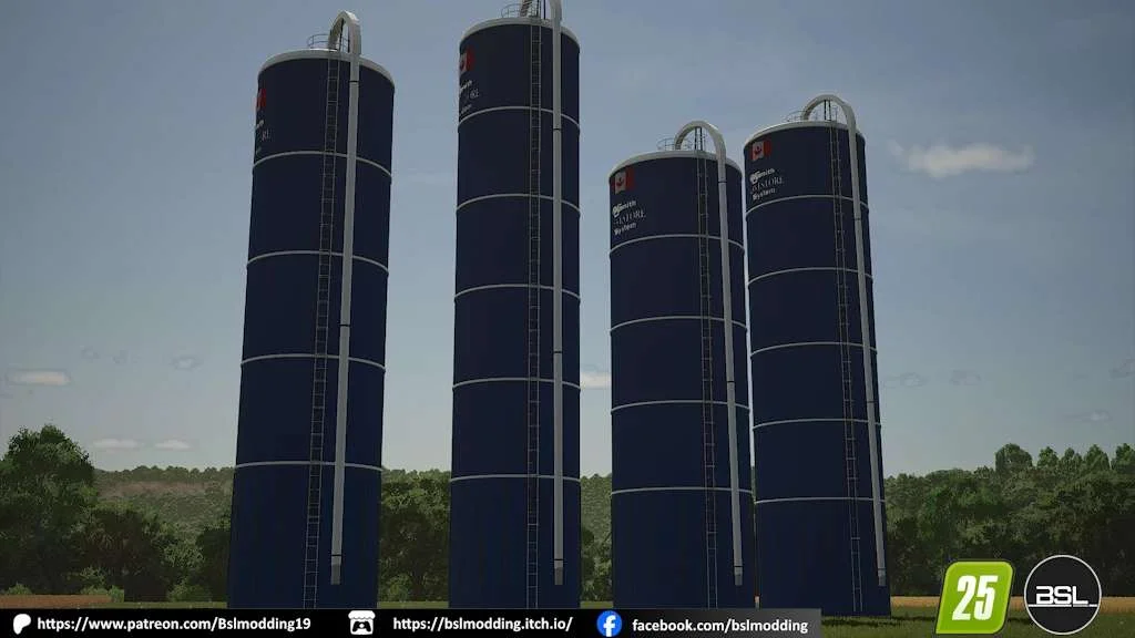 FS25 Harvestore silo v1.0 Objects Mod FS25 Mod Free Download
