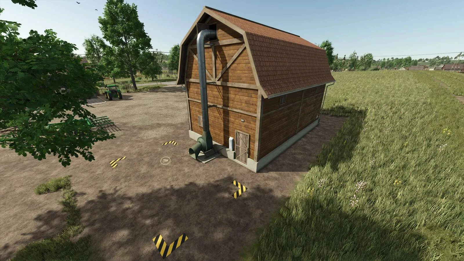FS25 Hay Storage And Grass Drying v1.0 Objects Mod FS25 Mod Free Download