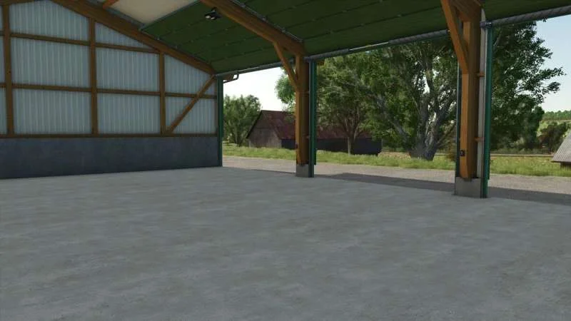 FS25 Hoermann Hall + Extension Roof Pack v1.0 Objects Mod FS25 Mod Free Download