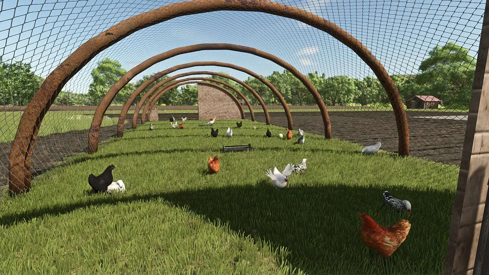 FS25 Home Made Chicken Coop v1.0 Objects Mod FS25 Mod Free Download