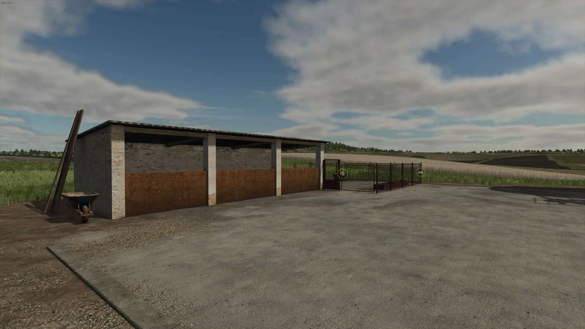 FS25 Homestead Pig Barn v1.0 Objects Mod FS25 Mod Free Download
