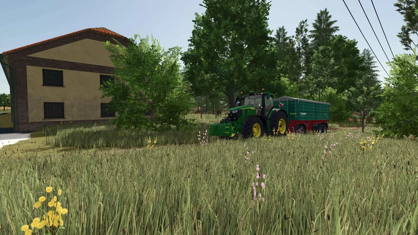 FS25 Horse Barn Big v1.0 Objects Mod FS25 Mod Free Download