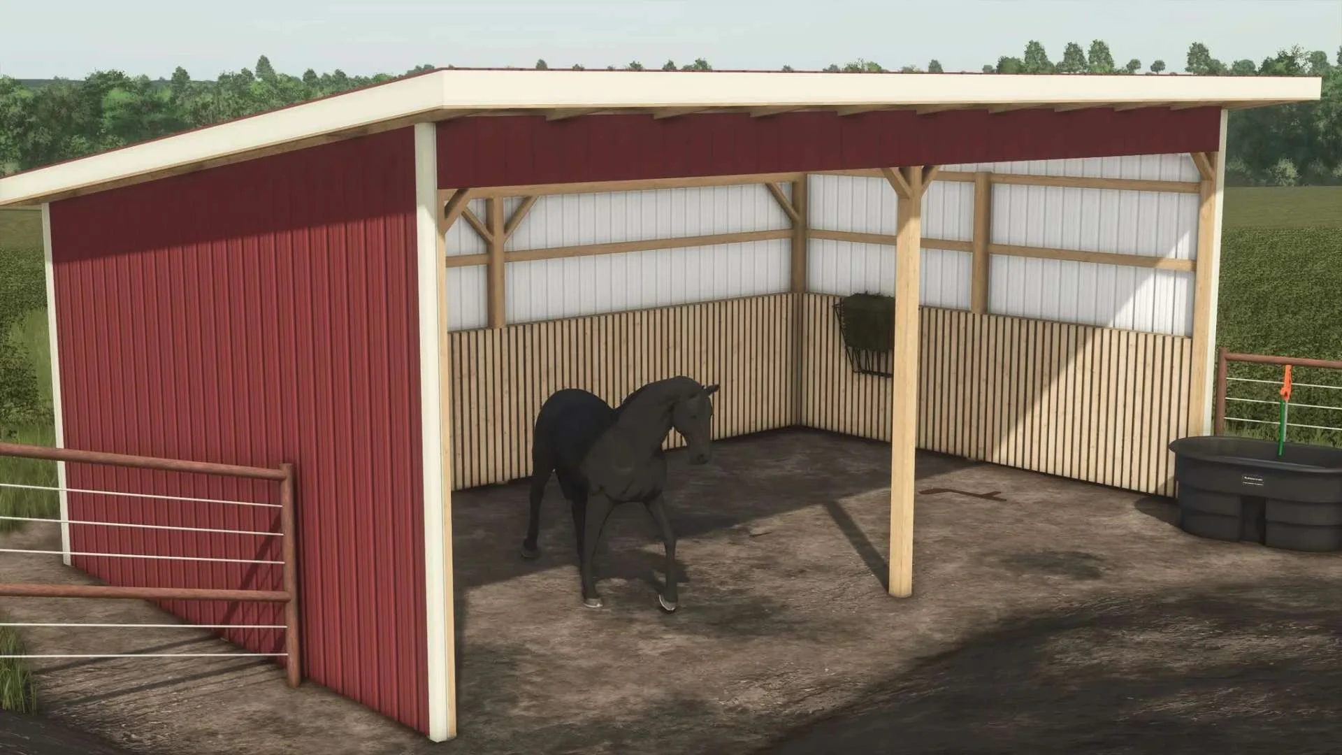 FS25 Horse pasture v1.0 Objects Mod FS25 Mod Free Download