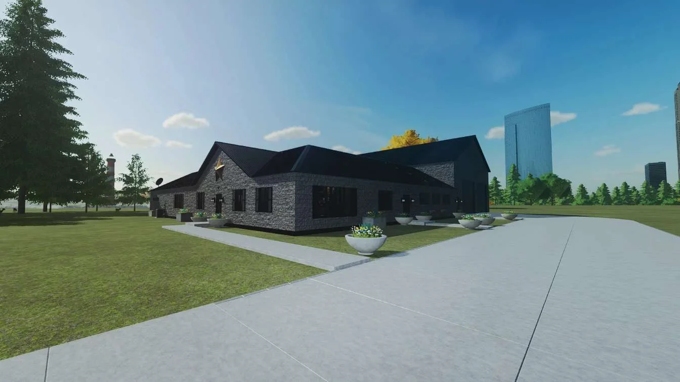 FS25 House 3 Bed 3 Bath v1.0 Objects Mod FS25 Mod Free Download