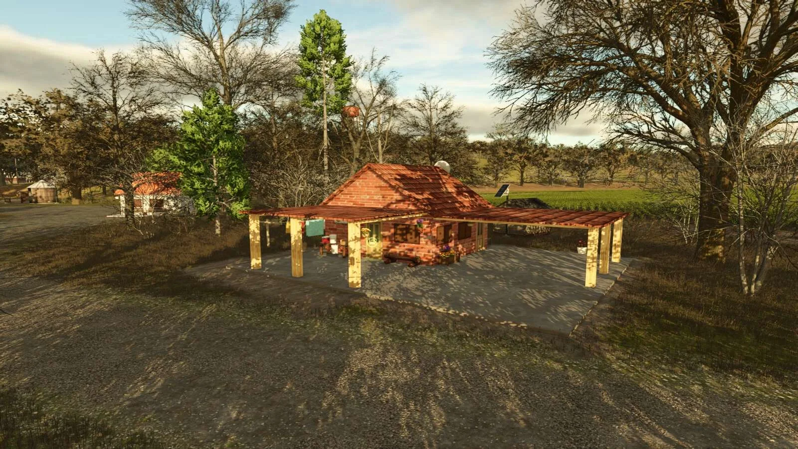 FS25 Houses Pack Small v1.0 Objects Mod FS25 Mod Free Download