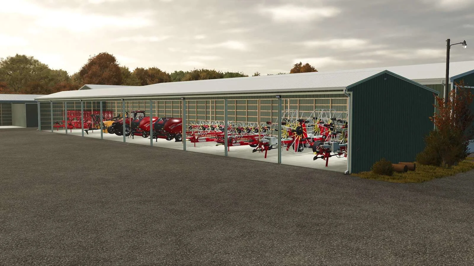 FS25 Implement Sheds Pack v1.0 Objects Mod FS25 Mod Free Download