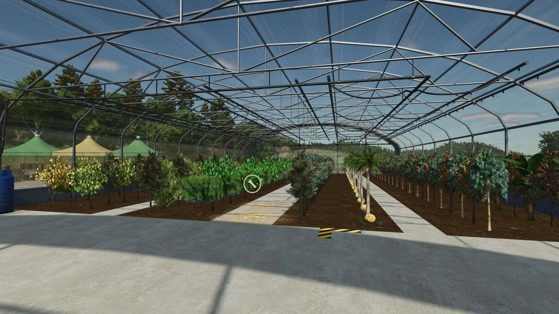 FS25 Industrial Greenhouse v1.0 Objects Mod FS25 Mod Free Download