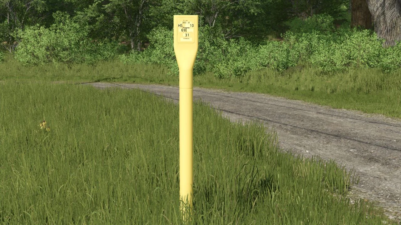 FS25 Infoposts V1.0 Objects Mod FS25 Mod Free Download