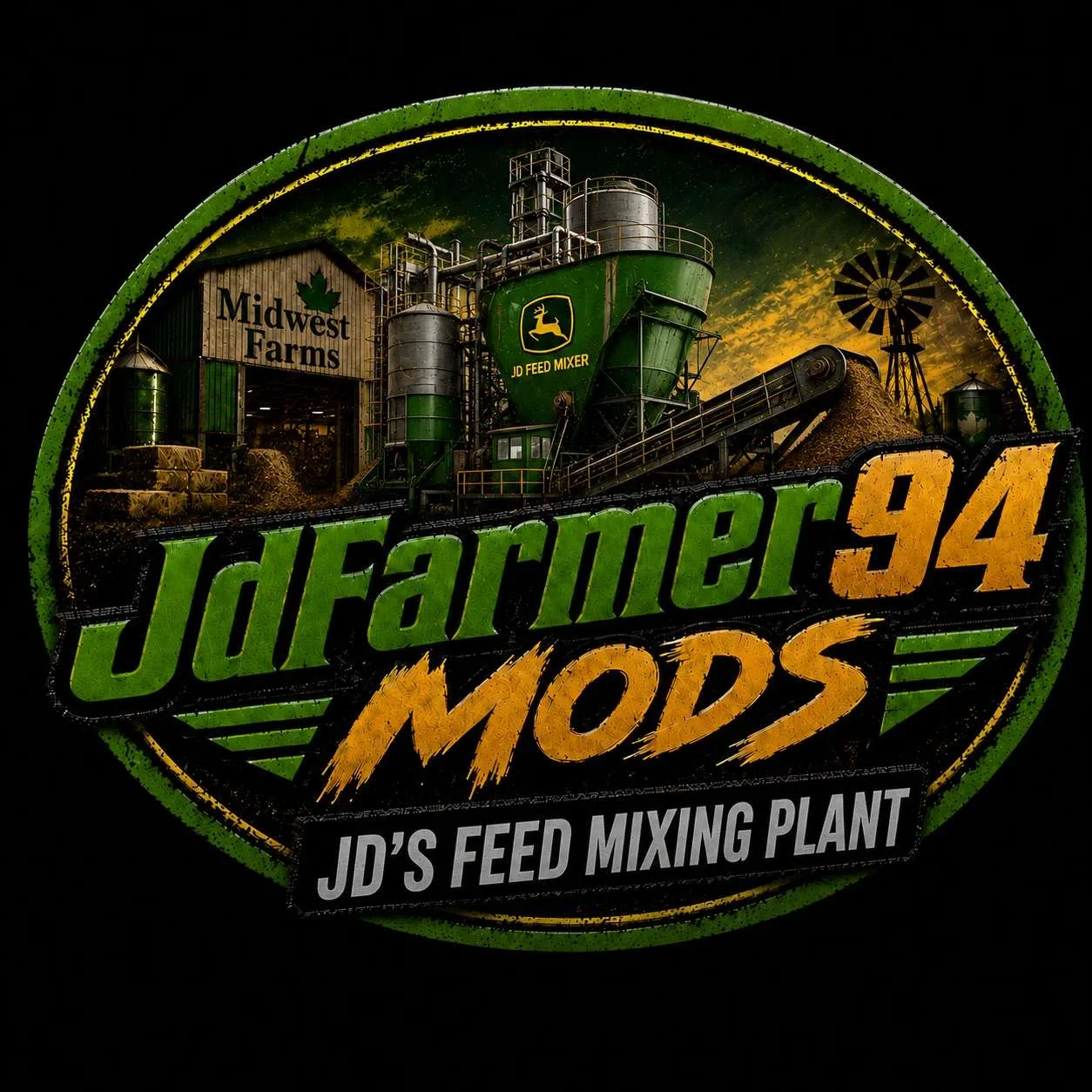FS25 JD’s Feed Mixing Plants v1.0 Objects Mod FS25 Mod Free Download
