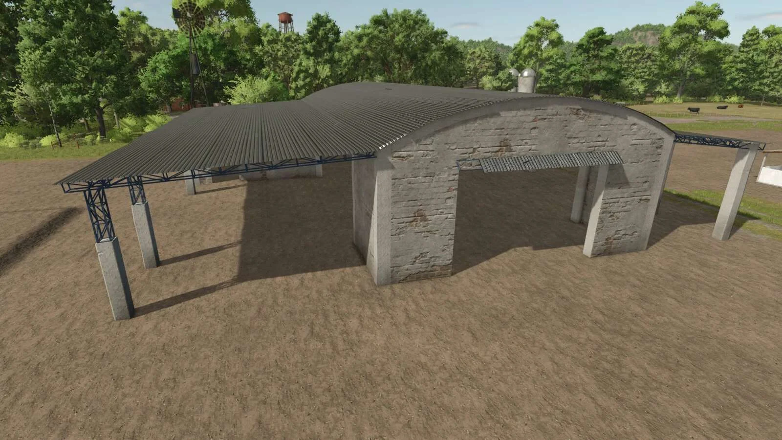 FS25 Lapacho Warehouse v1.0 Objects Mod FS25 Mod Free Download