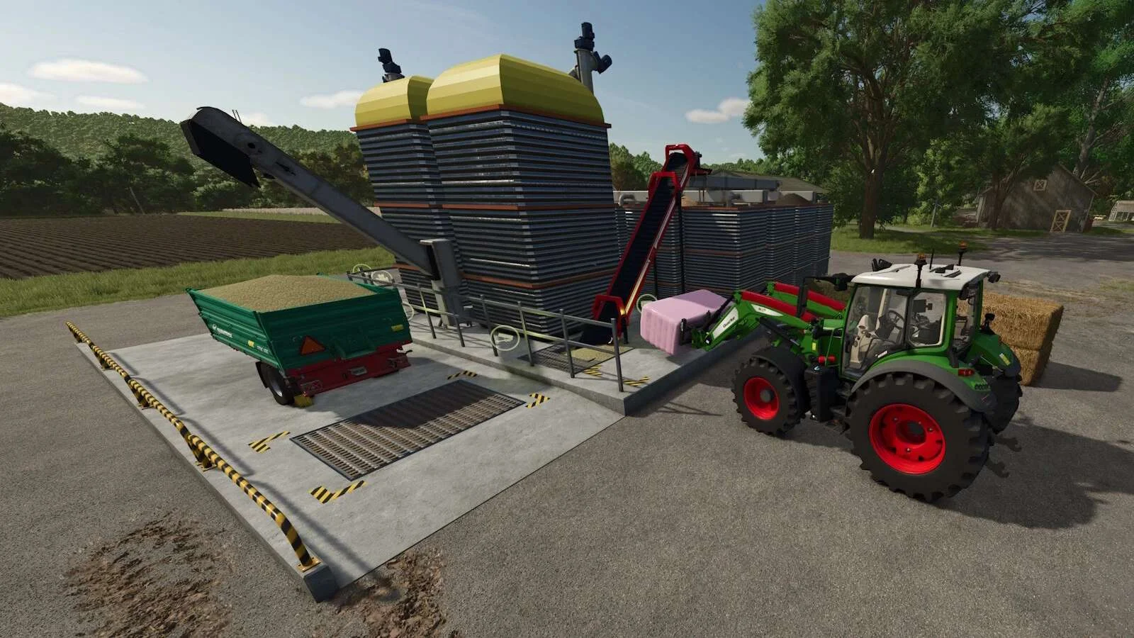 FS25 Large Feedmixer v1.0 Objects Mod FS25 Mod Free Download