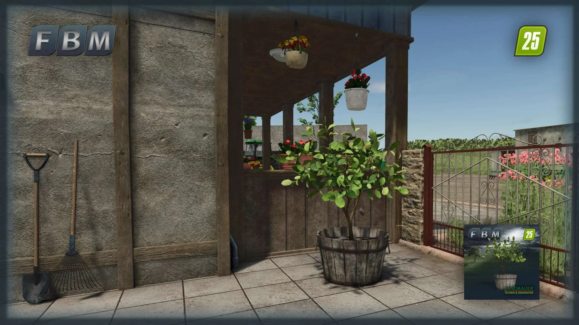 FS25 Lemon Tree v1.0 Objects Mod FS25 Mod Free Download