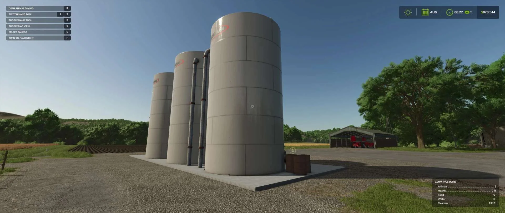 FS25 Liquid Storage Farm v1.0 Objects Mod FS25 Mod Free Download