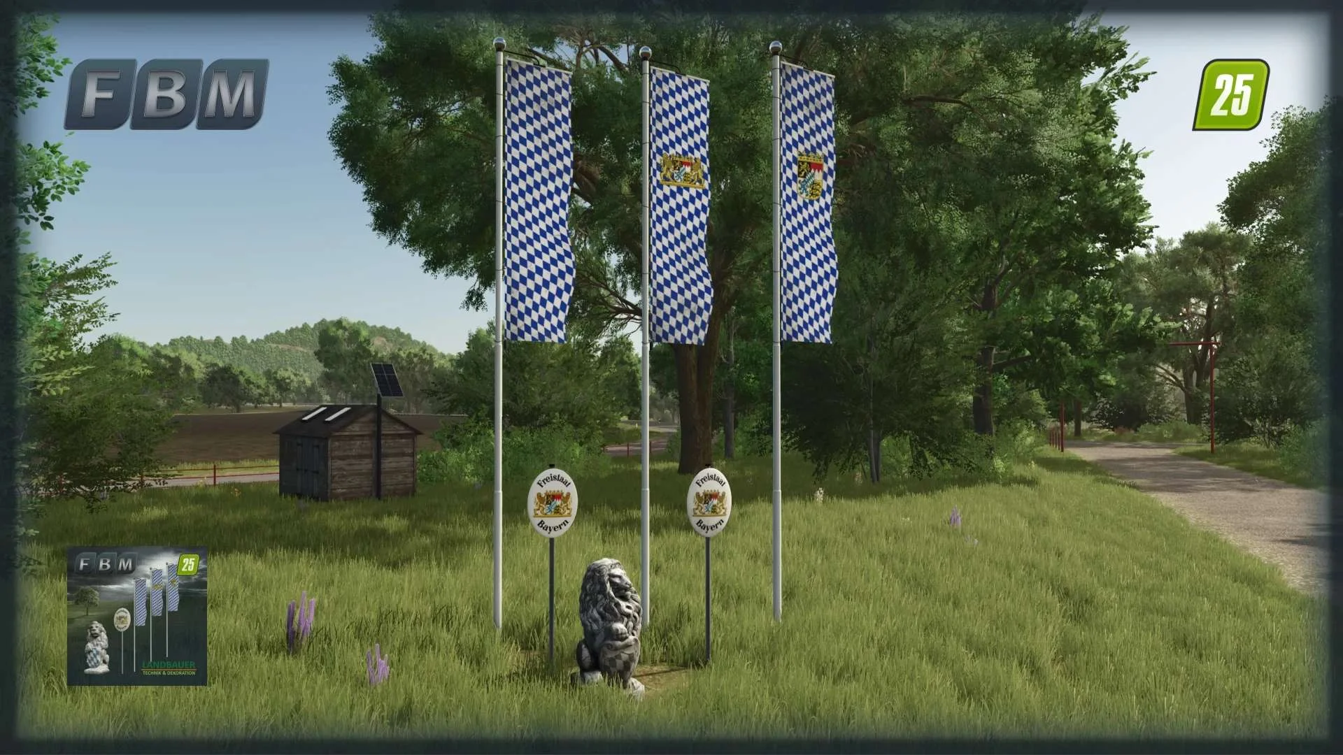 FS25 Little Bavarian Package v1.0 Objects Mod FS25 Mod Free Download