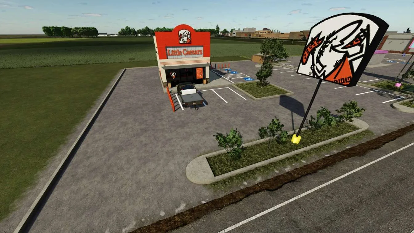 FS25 Little Caesars v1.0 Objects Mod FS25 Mod Free Download