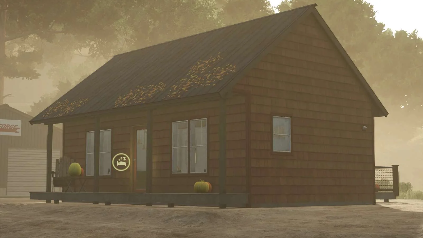 FS25 Log Cabin House v1.0 Objects Mod FS25 Mod Free Download