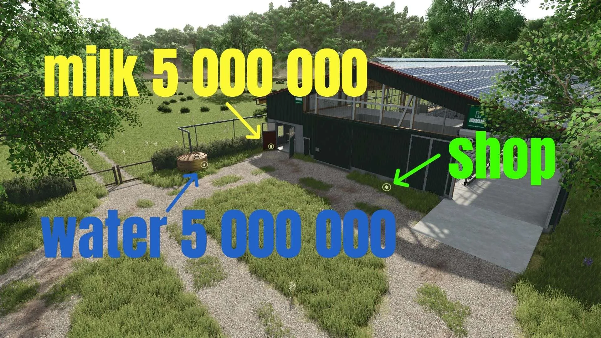 FS25 Lux Cowshed v1.0.0.1 Objects Mod FS25 Mod Free Download