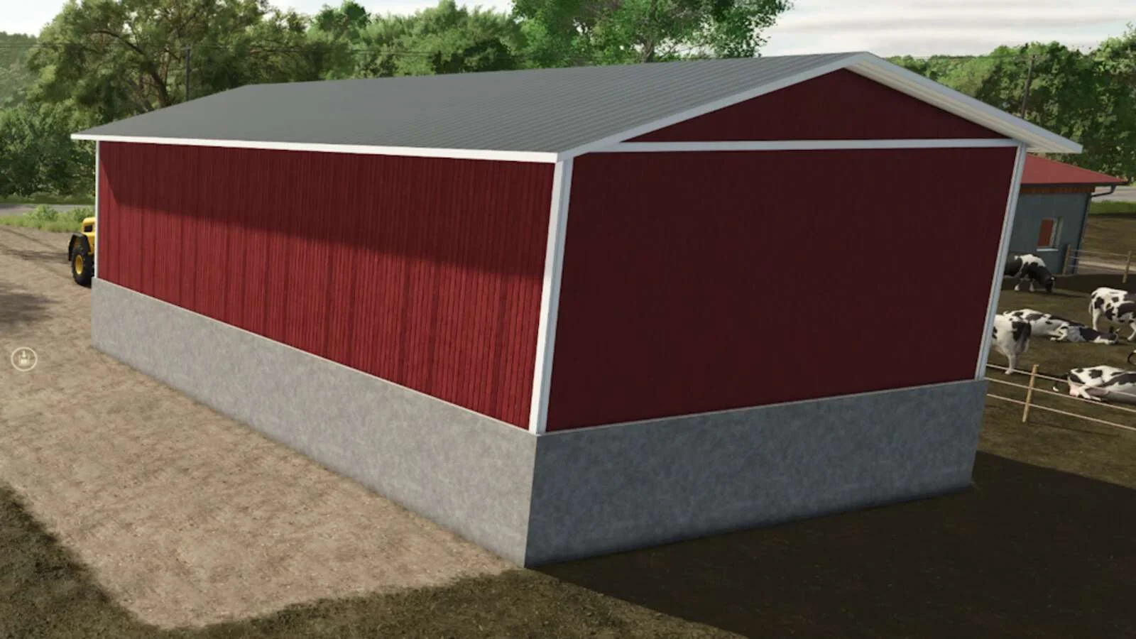 FS25 Manure Heap With Roof v1.0 Objects Mod FS25 Mod Free Download