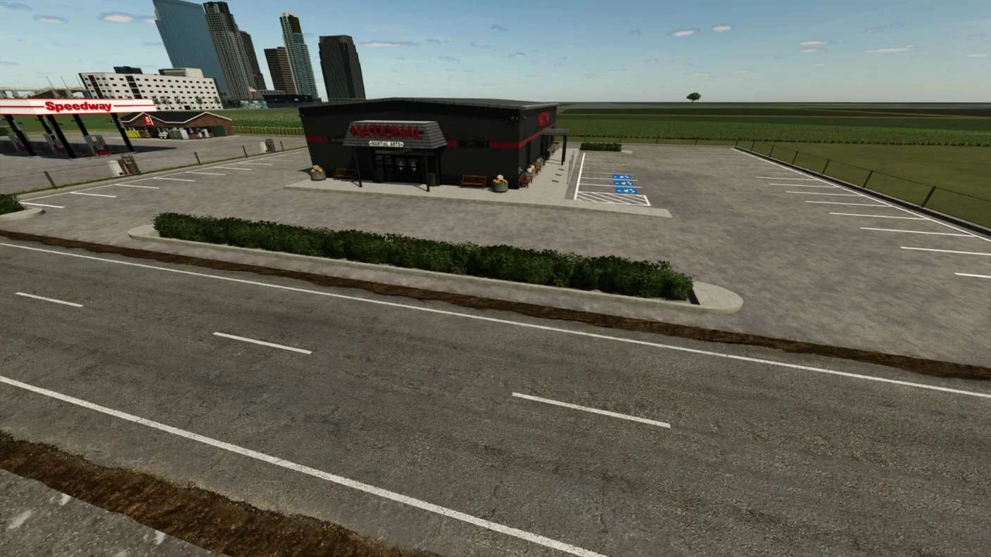 FS25 Martial Arts Studio v1.0 Objects Mod FS25 Mod Free Download