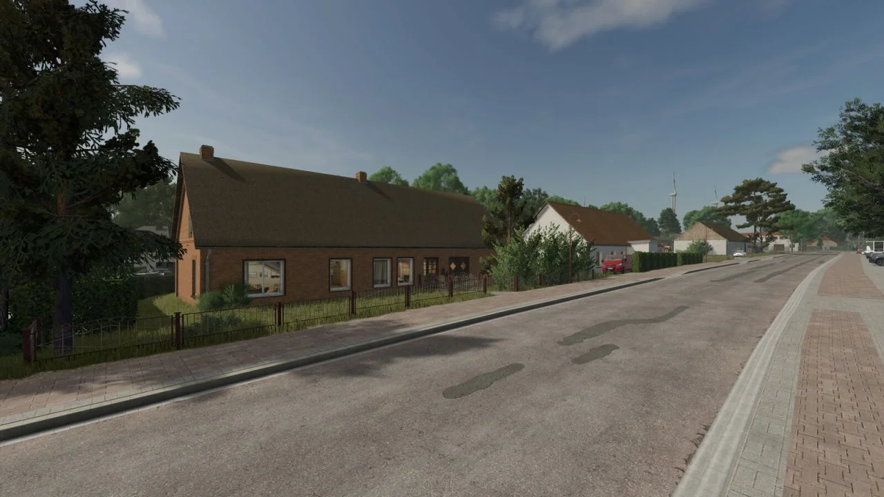FS25 Mecklenburg Decorative Houses Package V1.0 Objects Mod FS25 Mod Free Download