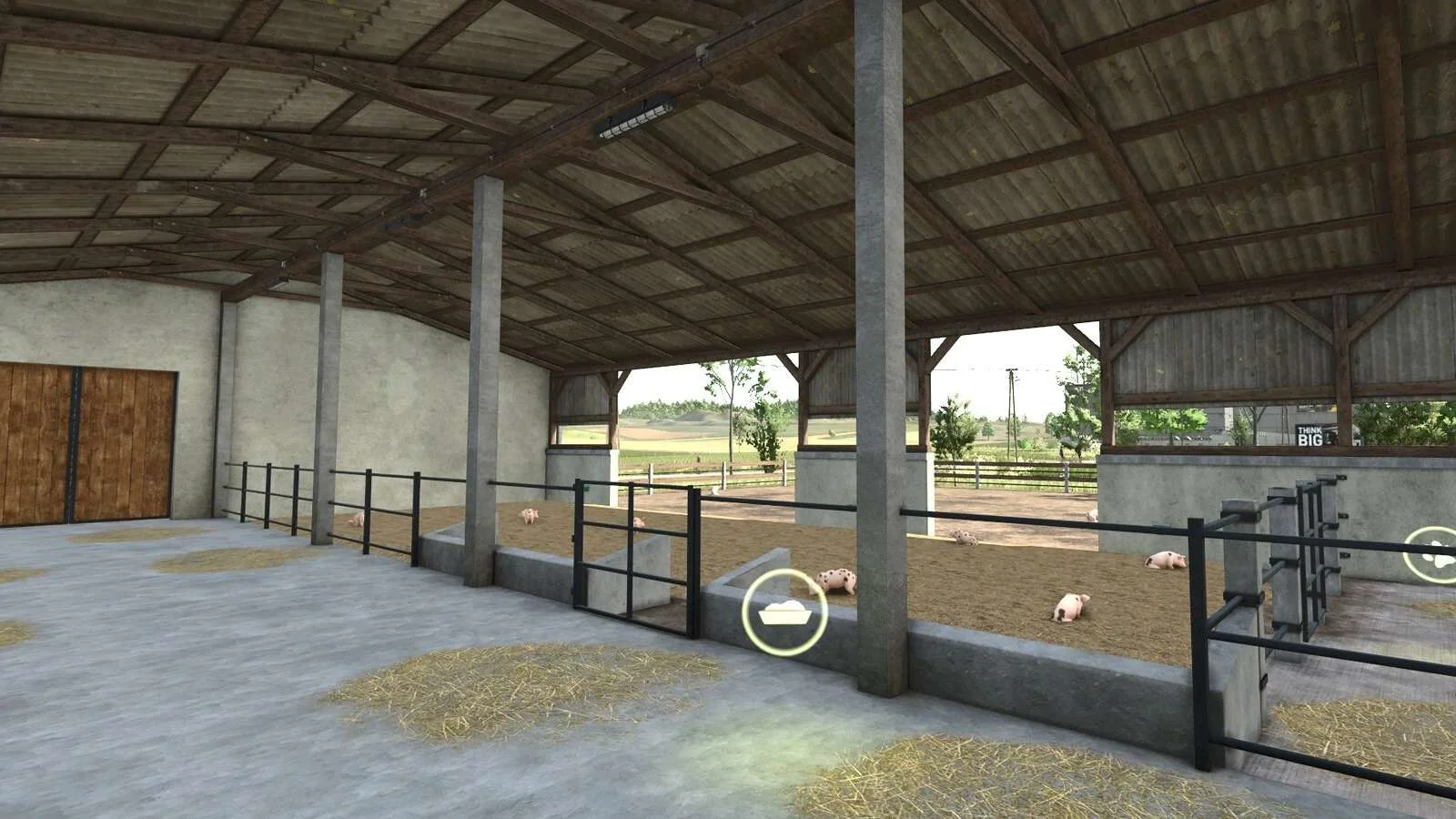 FS25 Medium Pig Shed v1.0 Objects Mod FS25 Mod Free Download