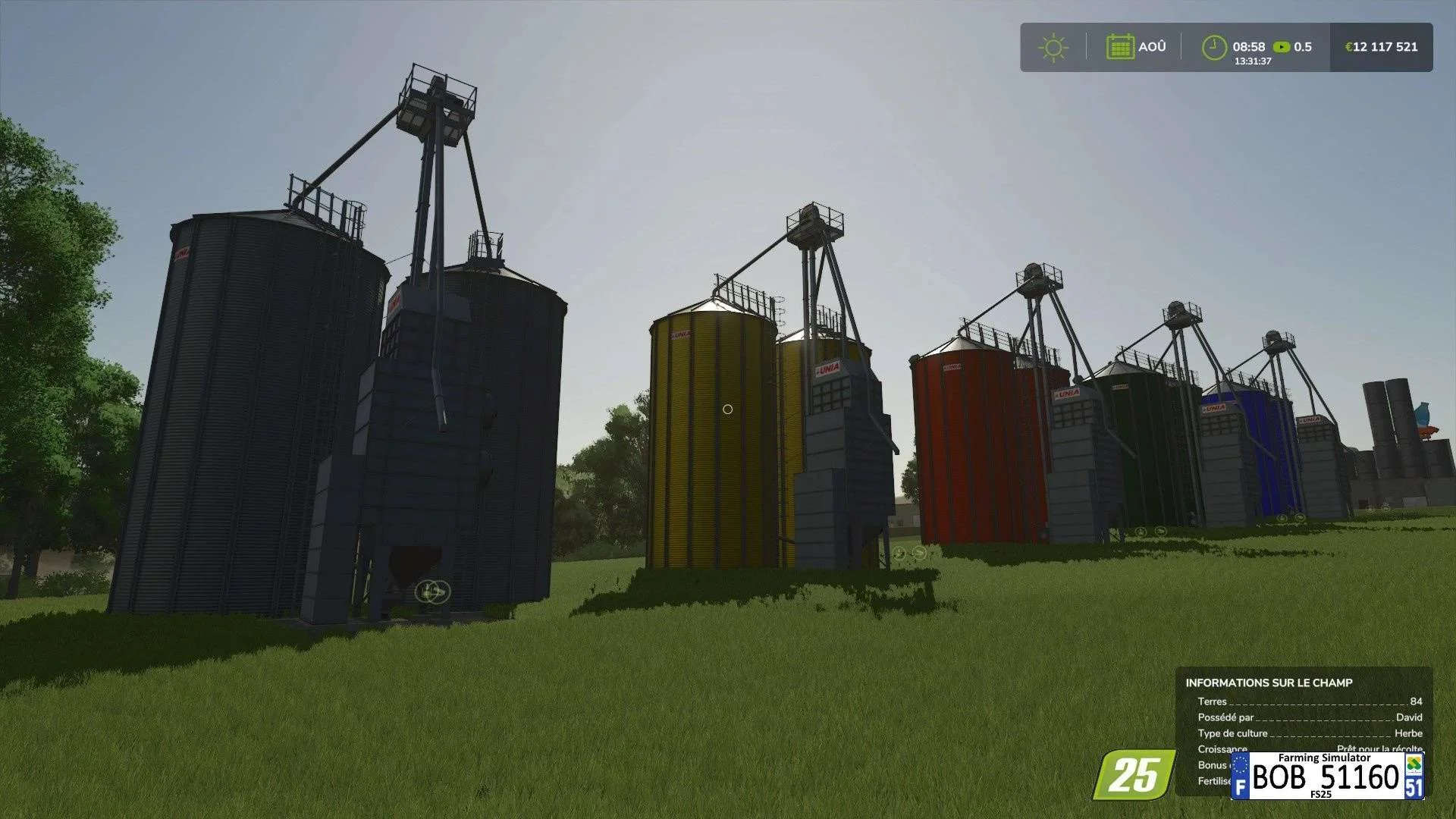 FS25 Mega Silo Multifruits v1.0 Objects Mod FS25 Mod Free Download