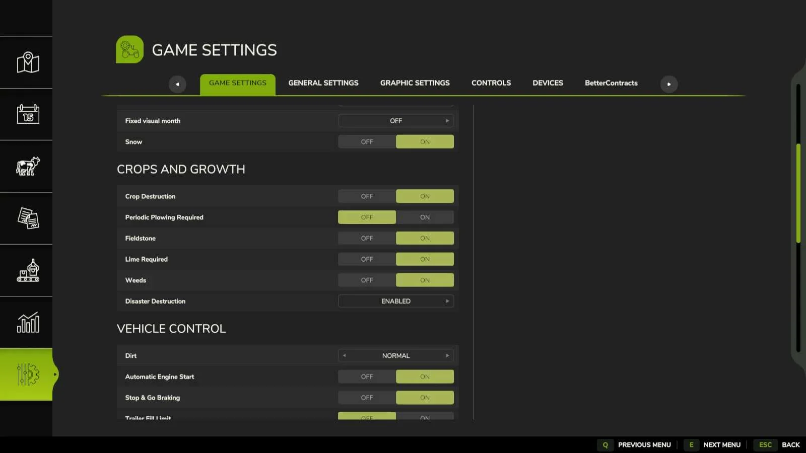 FS25 Menu Scroll Memory v1.0 Objects Mod FS25 Mod Free Download