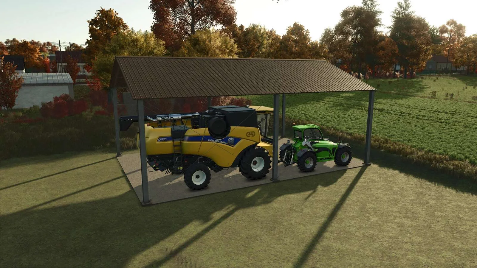 FS25 Metal Shed v1.0 Objects Mod FS25 Mod Free Download